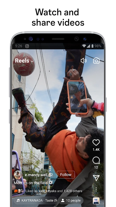 Tangkapan layar Instagram Lite